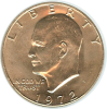 Silver Dollars: Morgan: 1972_MS64_NGC, Eisenhower_T3_009