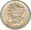 Silver Dollars:  Morgan: 1890_AU55_ANACS_Morgan_861