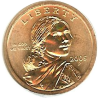 US Dollars: Sacagawea: Sacagawea: 2005_P_MS66_NGC_Sacagawea_002